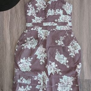 Wilfred Floral Bustier Convertible Dress Size 2